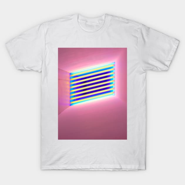 Dan Flavin (pink) T-Shirt by cubo